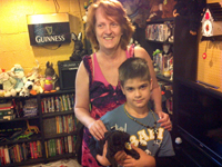 Gypsy and Cindy and her step son